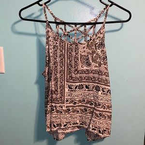 Bandana Pattern Tank Top